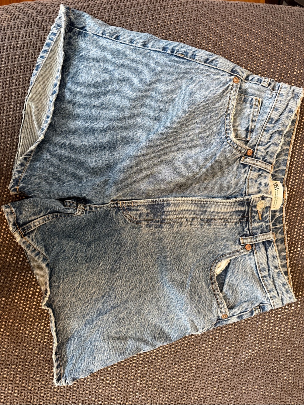 Light Blue Denim Women’s Shorts